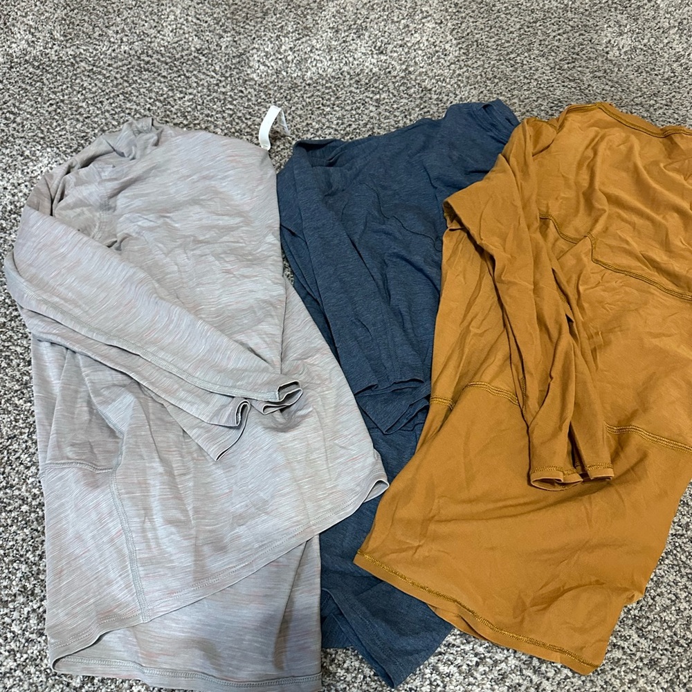 Lululemon Cotton Long Sleeve bundle